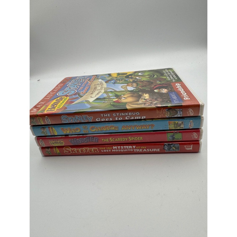 Hermie and Friends DVD Lot 4 Max Lucado Kids Stanley Webster Skeeter Tim Conway